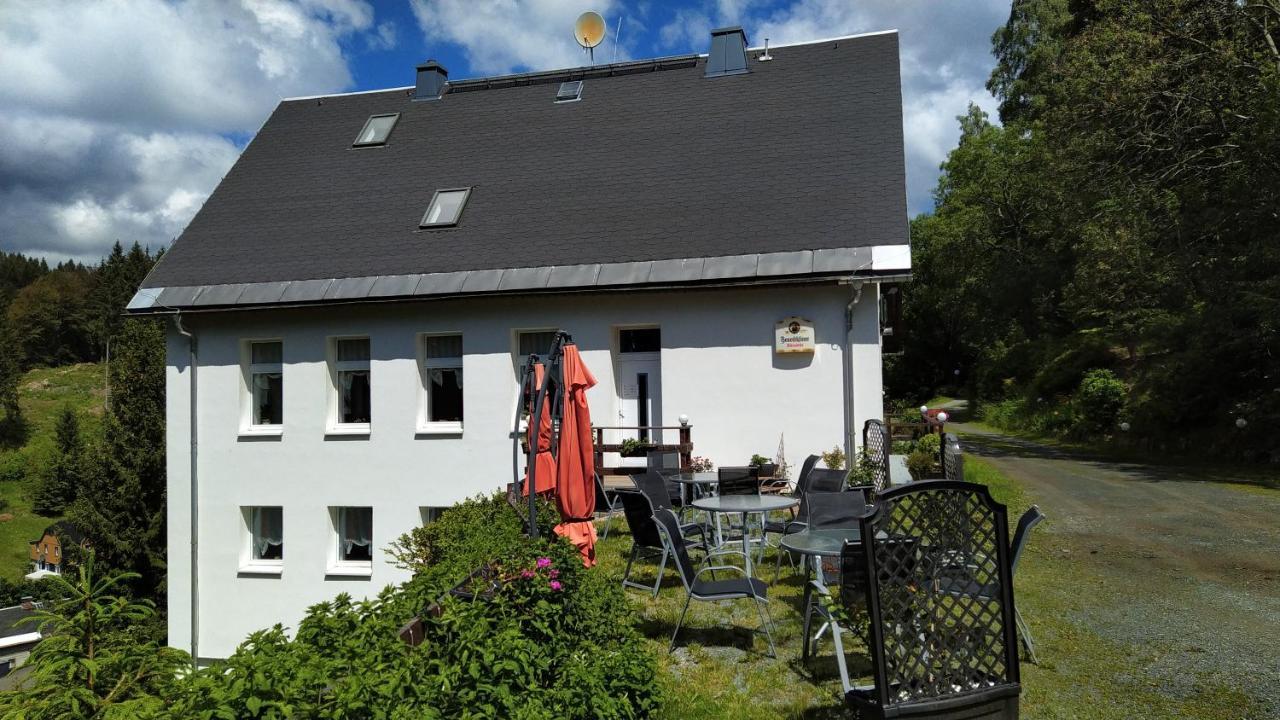 Greizer Kammhuette Gaststaette & Pension Клингенталь Экстерьер фото